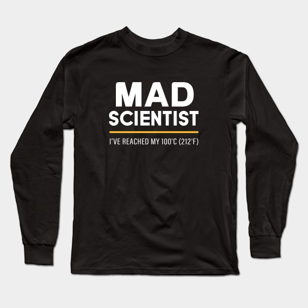 Mad Scientist Long Sleeve T-Shirt by amalya